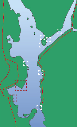 Illustrasjonskart ISPS-Egersund havn