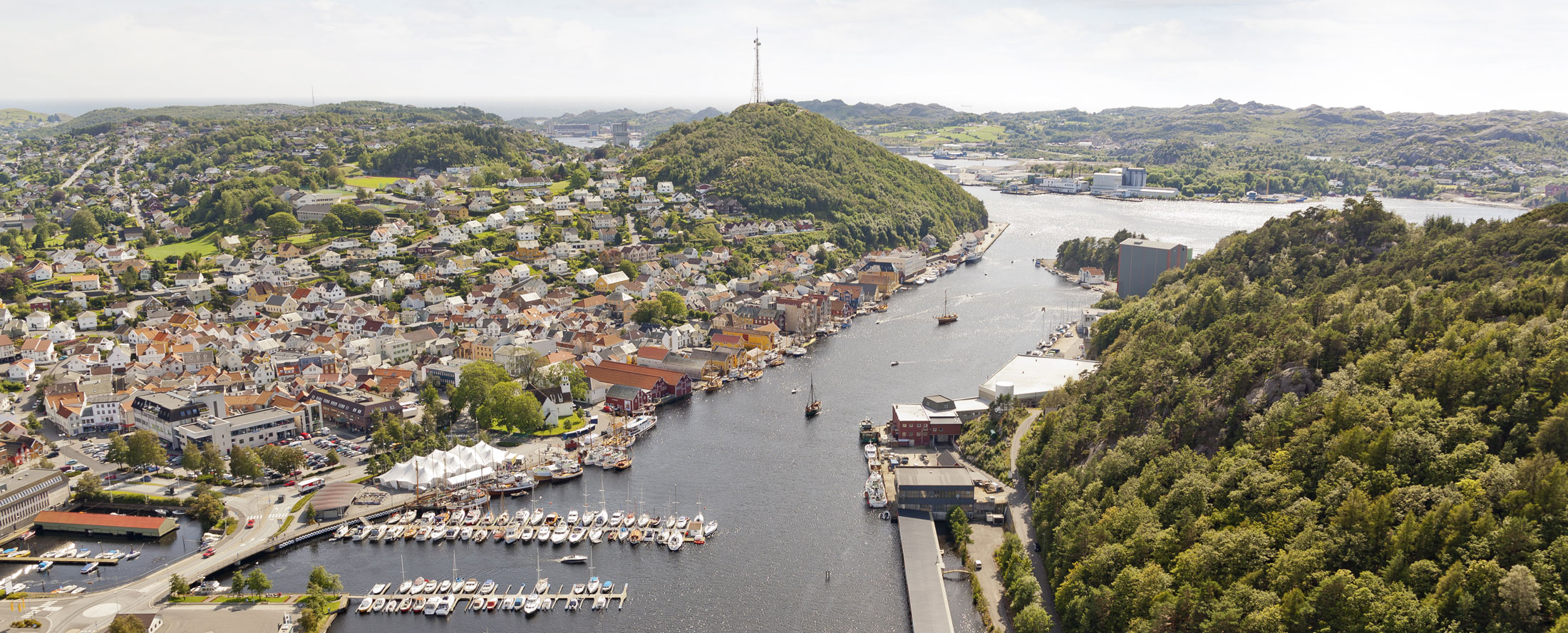 Lenke til informasjon om Egersund gjestehavn - åpner i nytt vindu