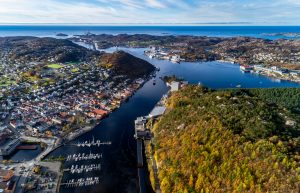 Dronebilde Oversikt havn