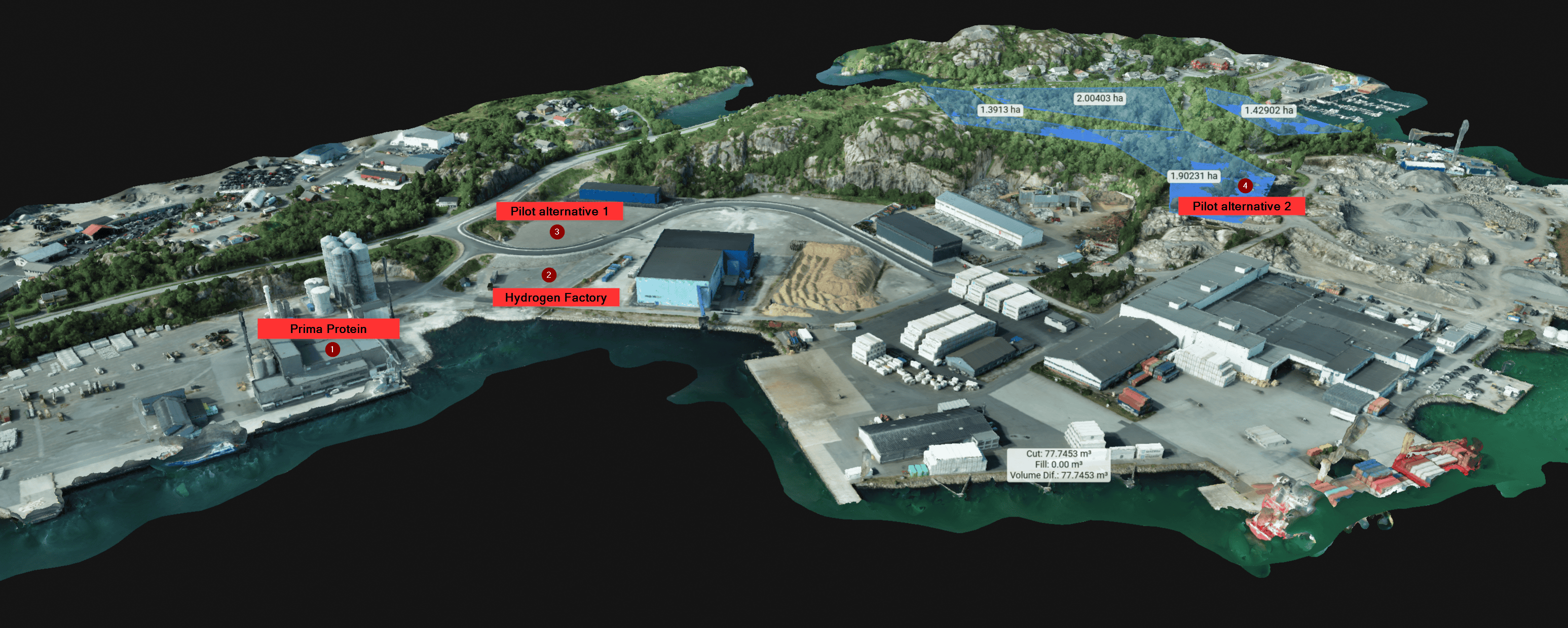 IMG_1975 Sirkulære Kaupanes skal utvikle et energiknutepunkt i Egersund med fokus på industriell symbiose, energideling og sirkulærøkonomi.